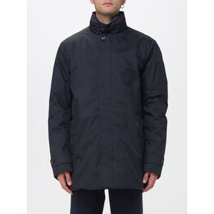 Moorer Coat Men Blue